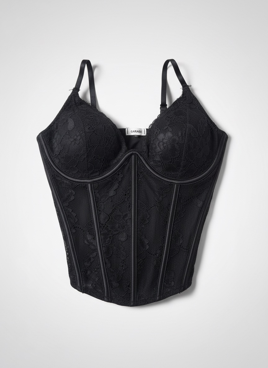 Corset noir