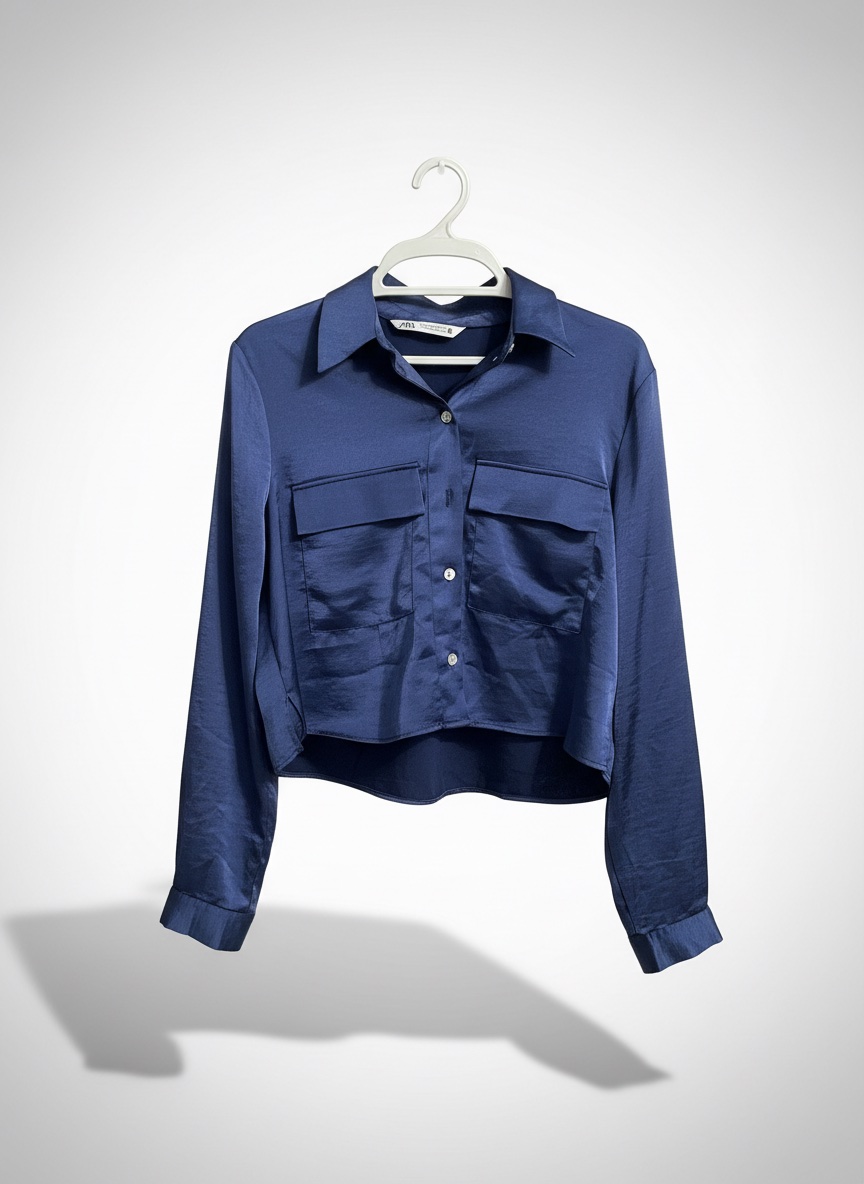 Chemise bleu zara