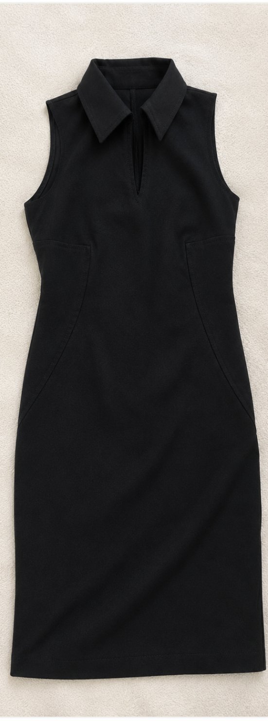 Robe noir sport chic