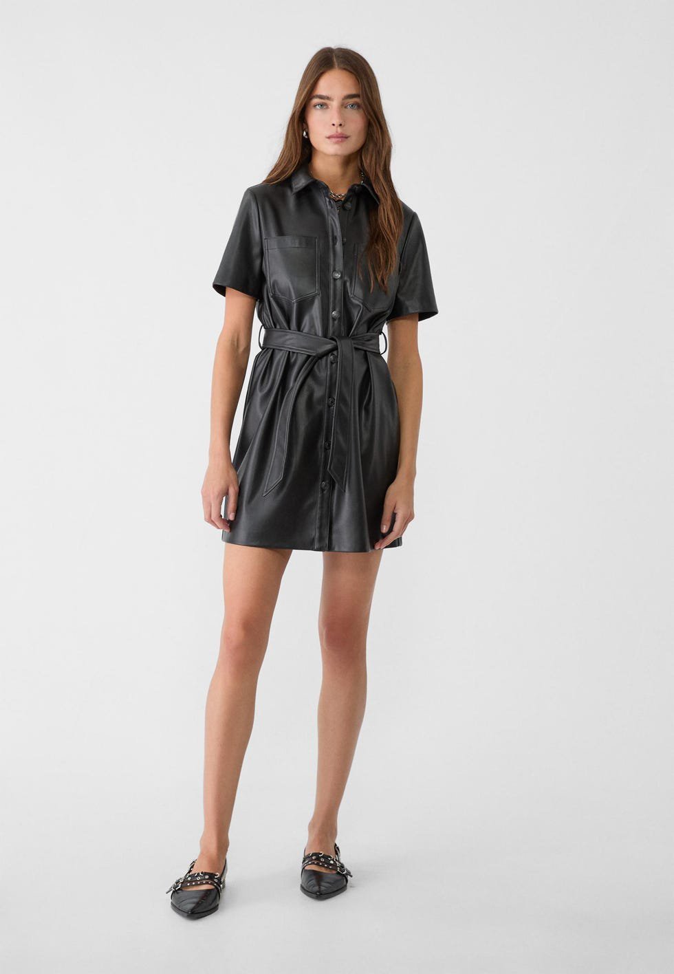 Black mini dress 