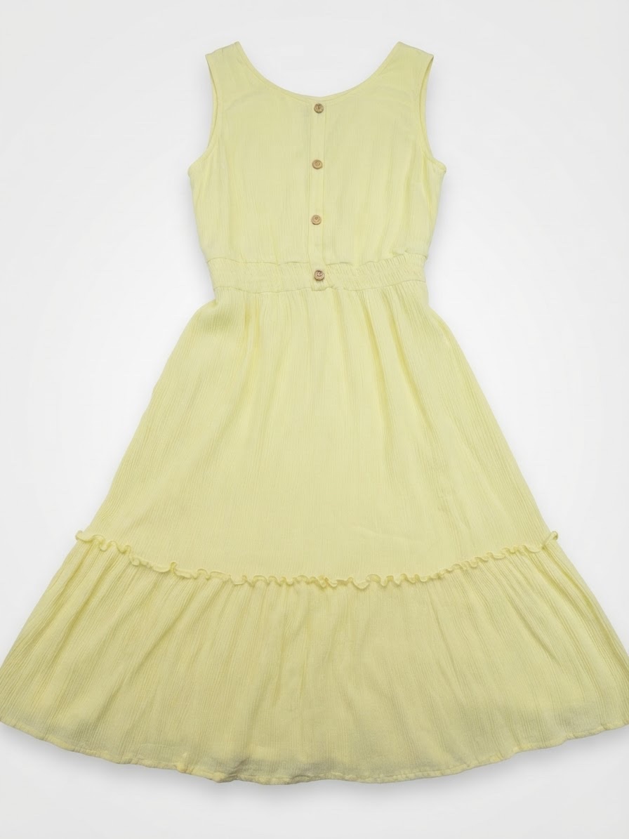 Robe jaine pour fille  LCwaikiki