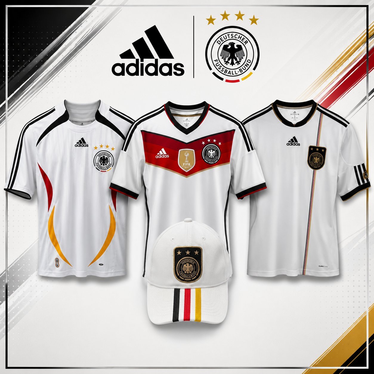 Packs 3 T-shirt Germany 06/10/14