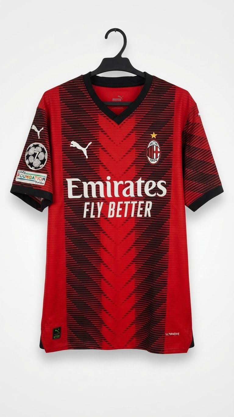 T-shirt Ac Milan home 23/24