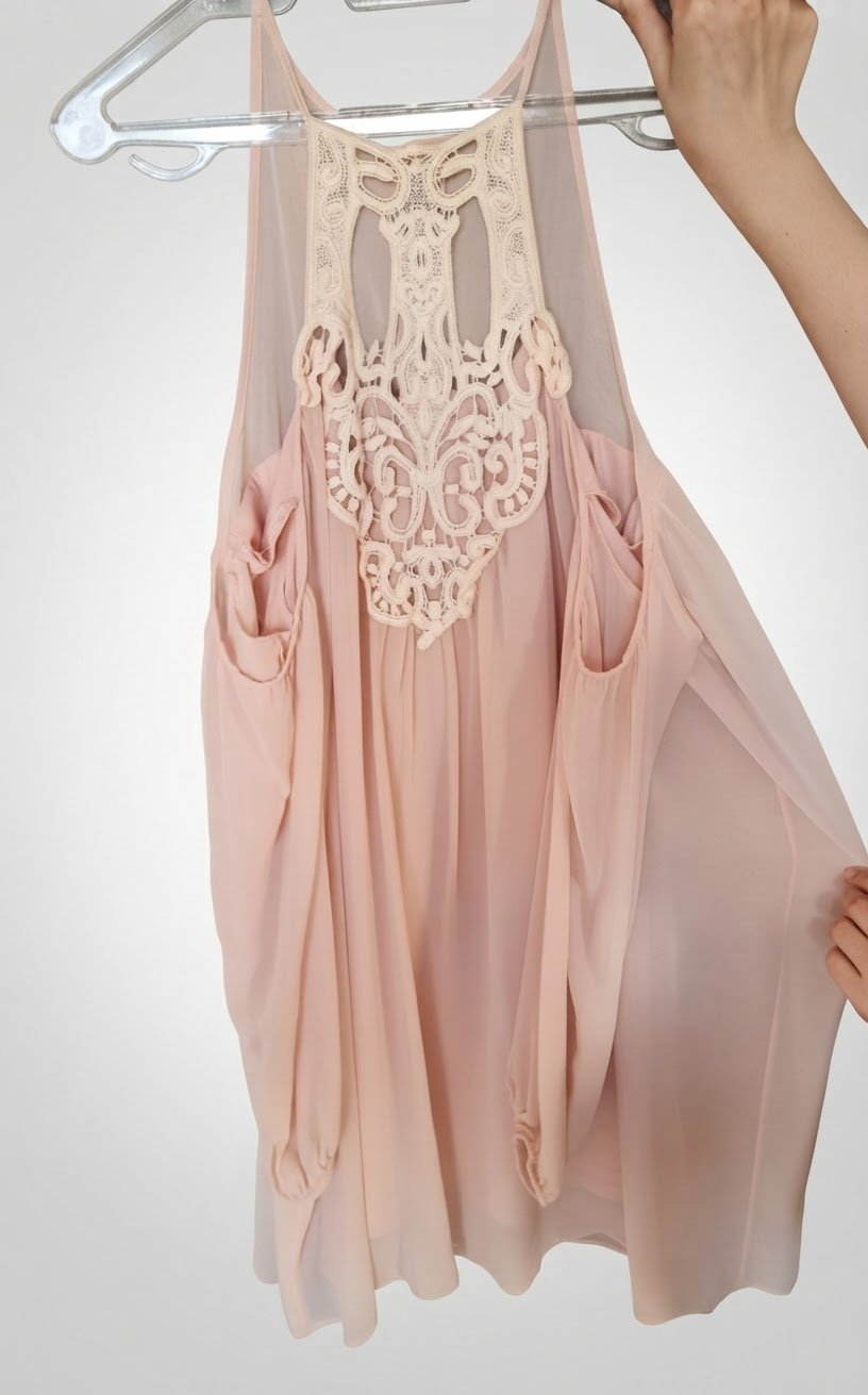 Robe rose