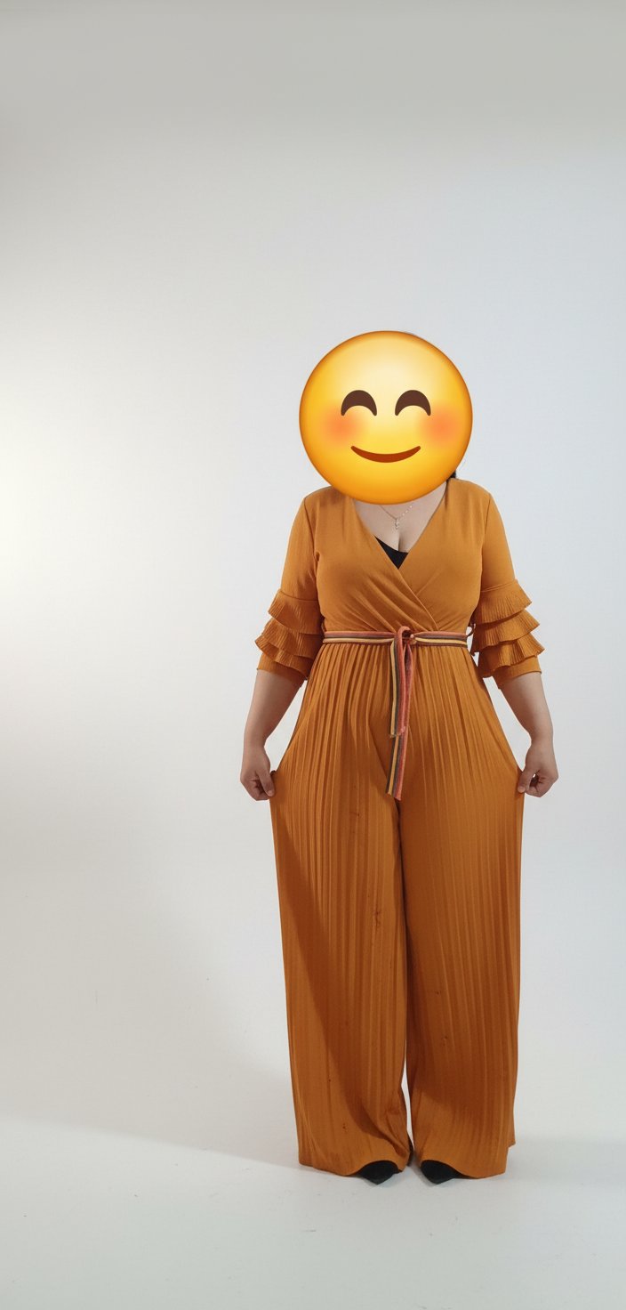 Combinaison orangé, la taille 38,40, sans tâche, chic 