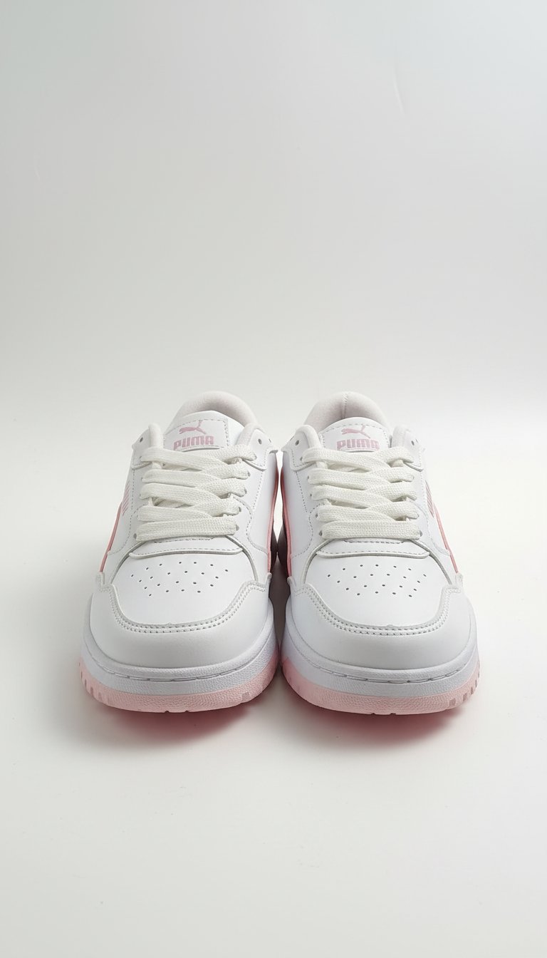 Espadrille puma blanc rosé, neuf, et bon qualité w mawjoud fi les autres pointure 