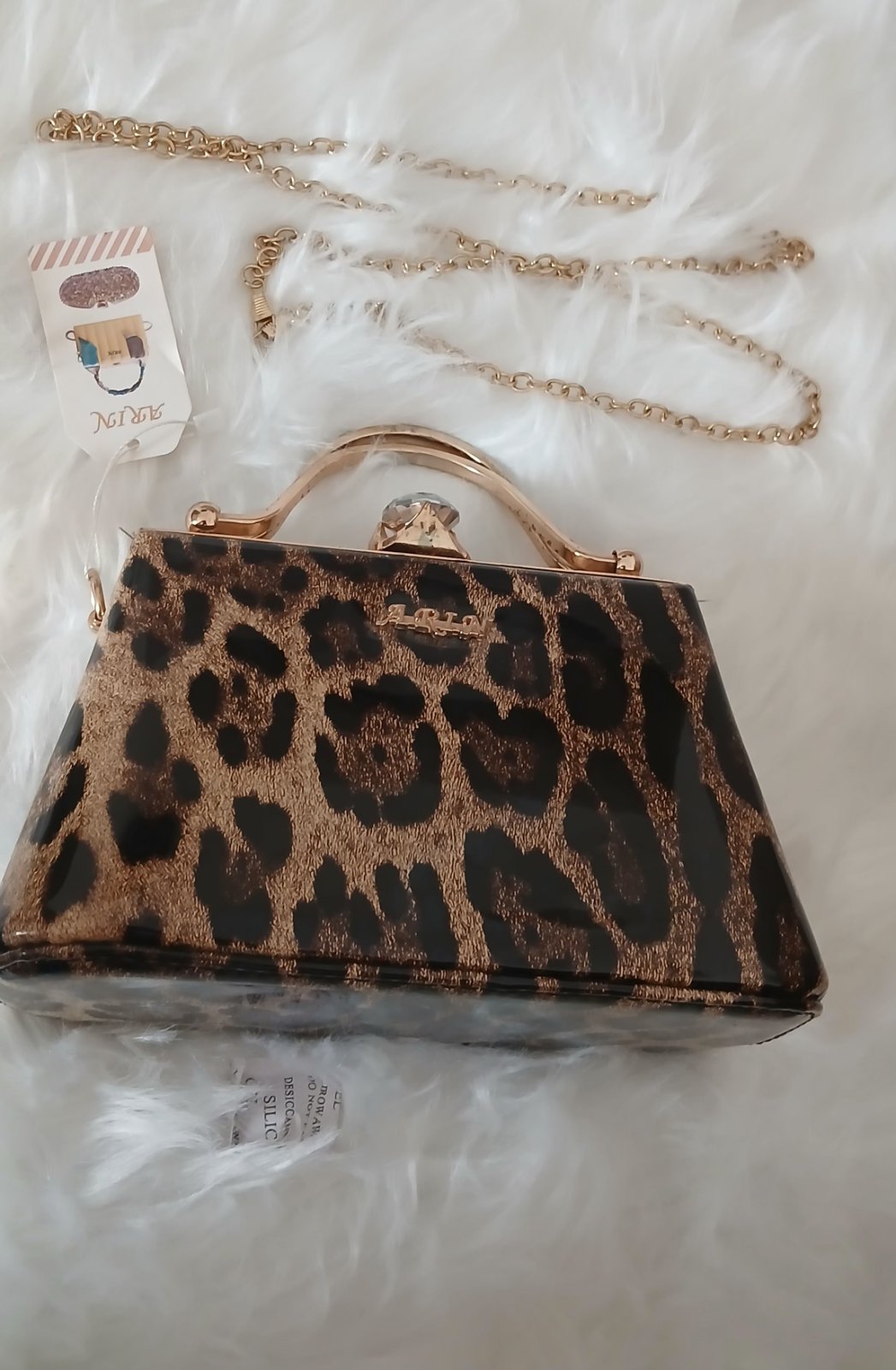 Sac à main tigre,chic ,magnifique, neuf 