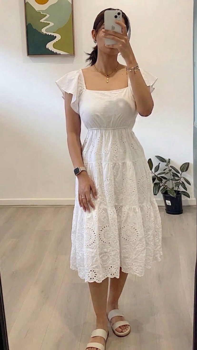 White dress