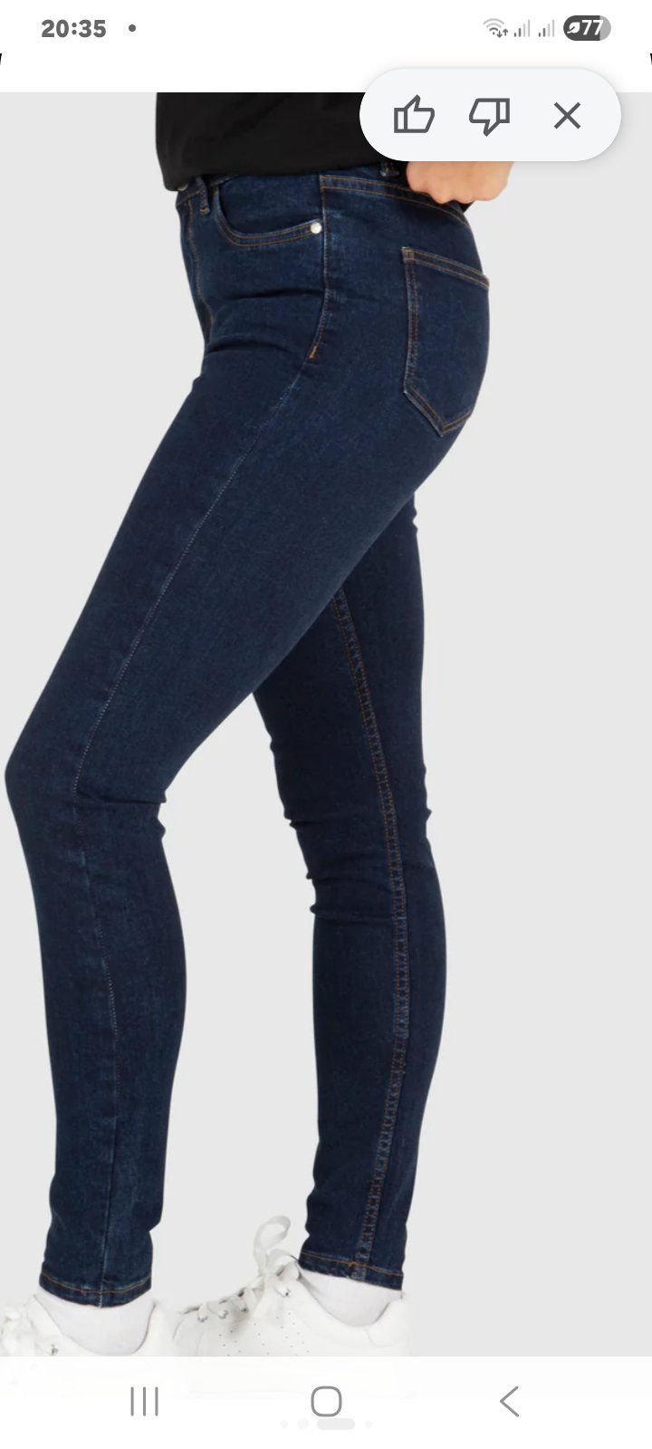 Bleu jeans femmes