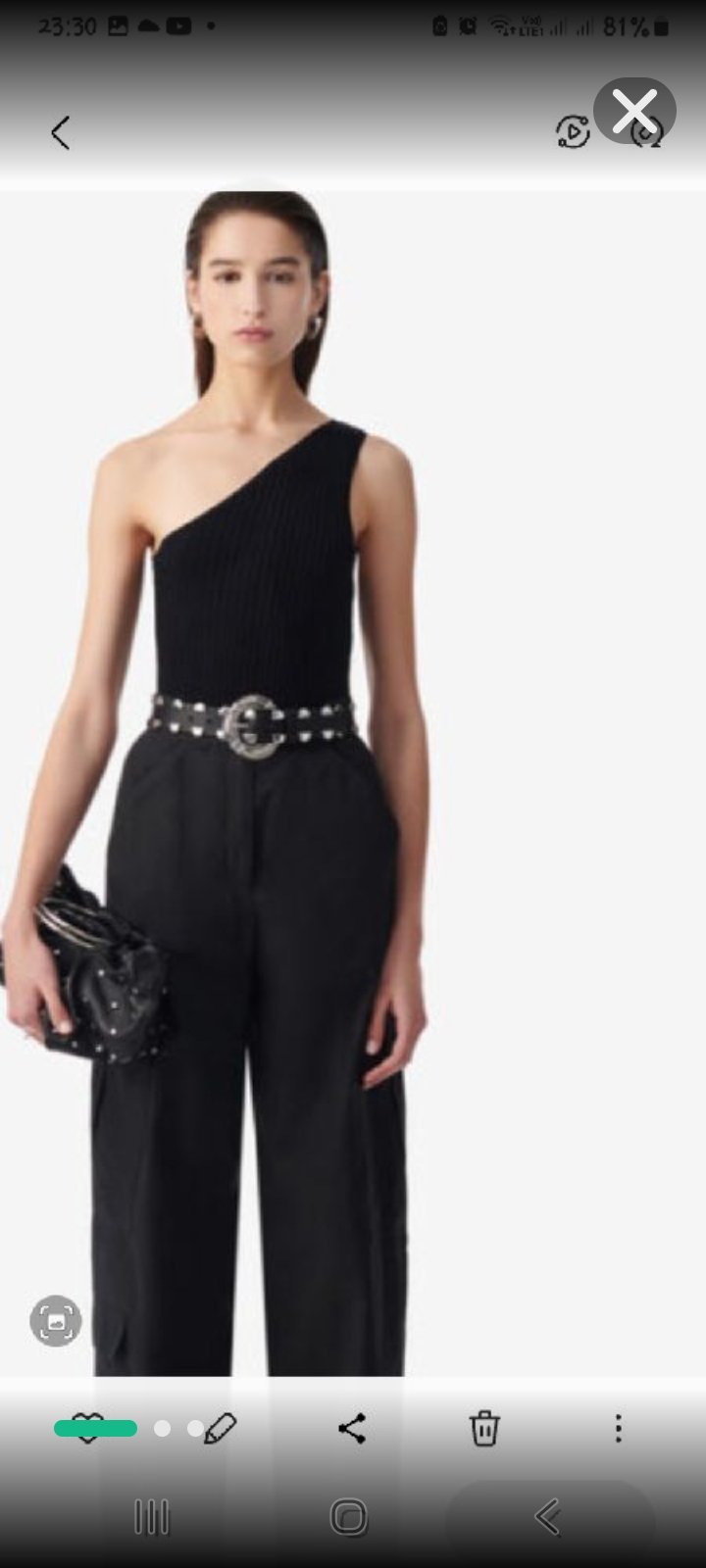 Body noir zara