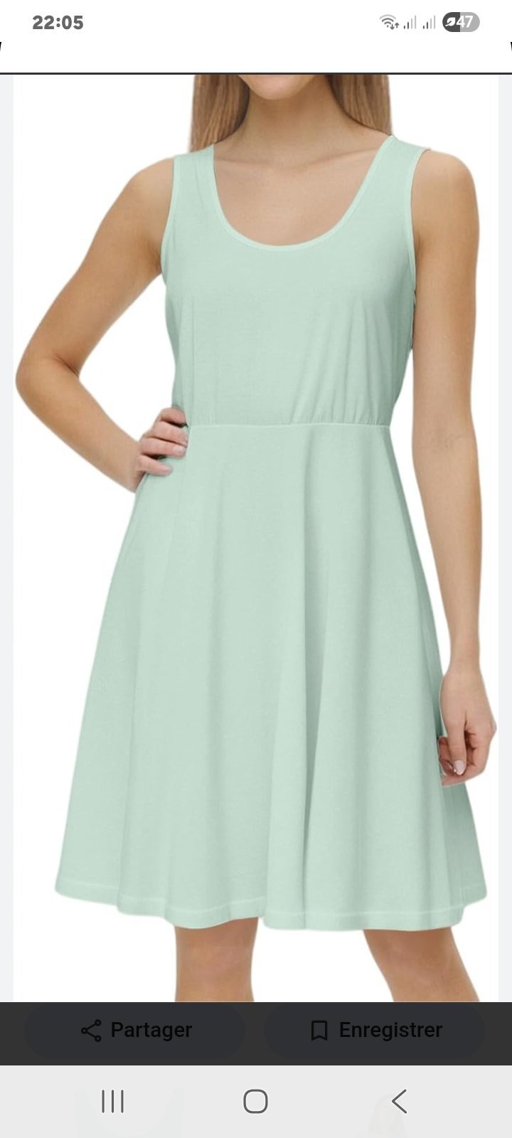 Robe verte pistache fracomina taille s