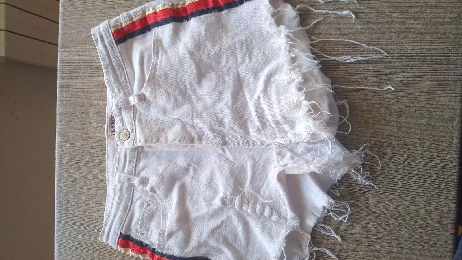 Short blanc