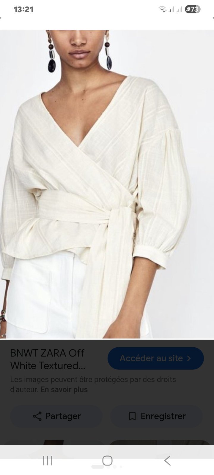 Chemisier zara