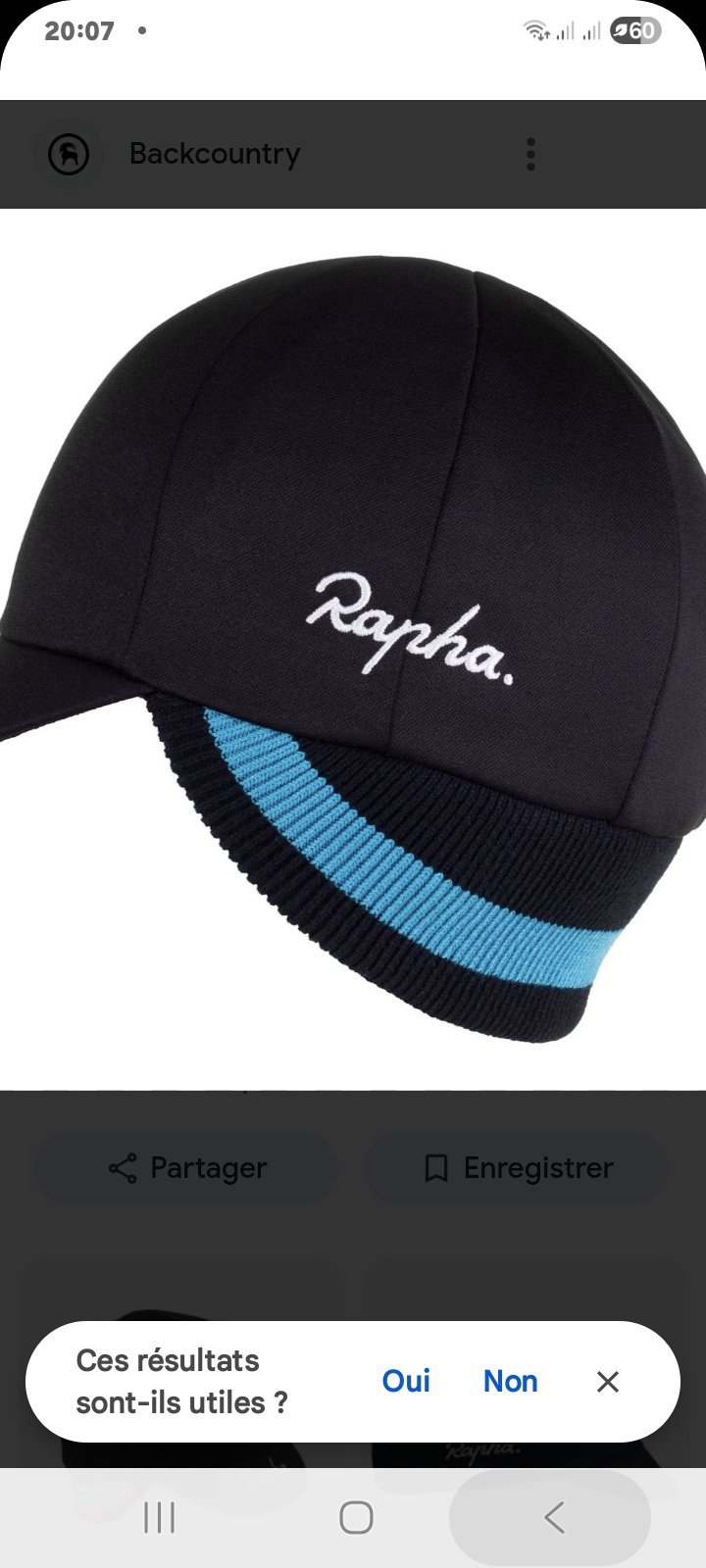 Casquette de cyclisme 