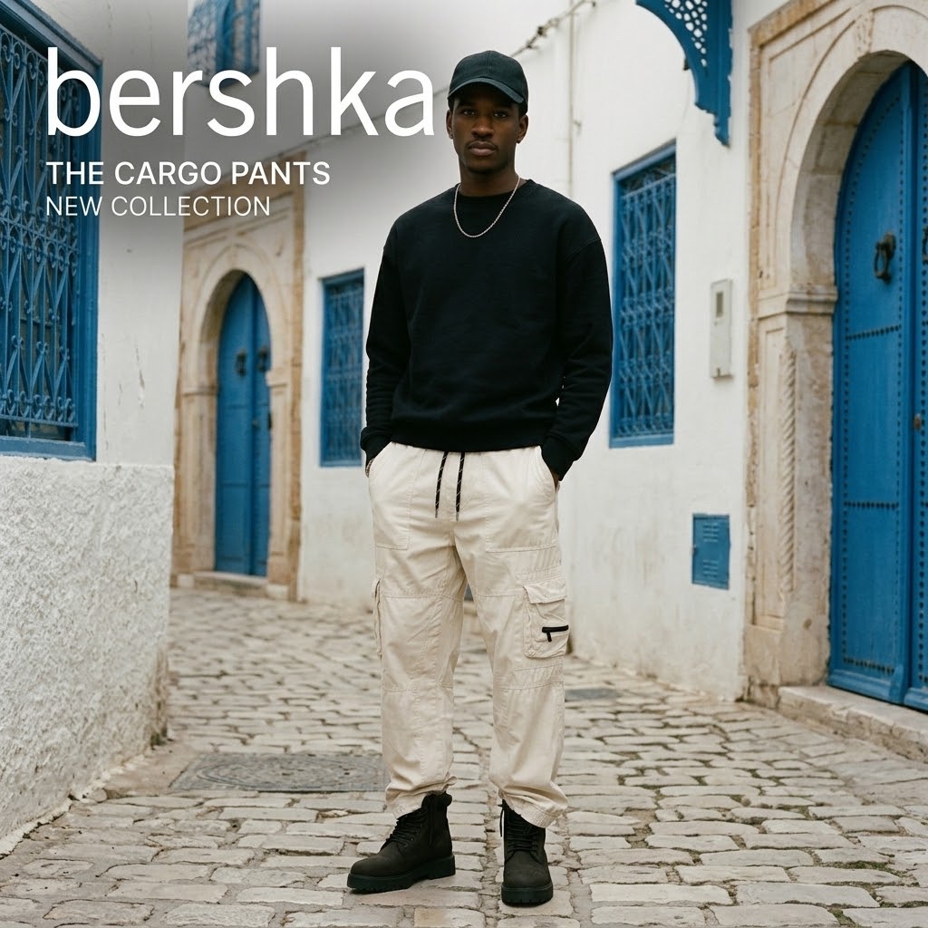Bershka cargo jogger 