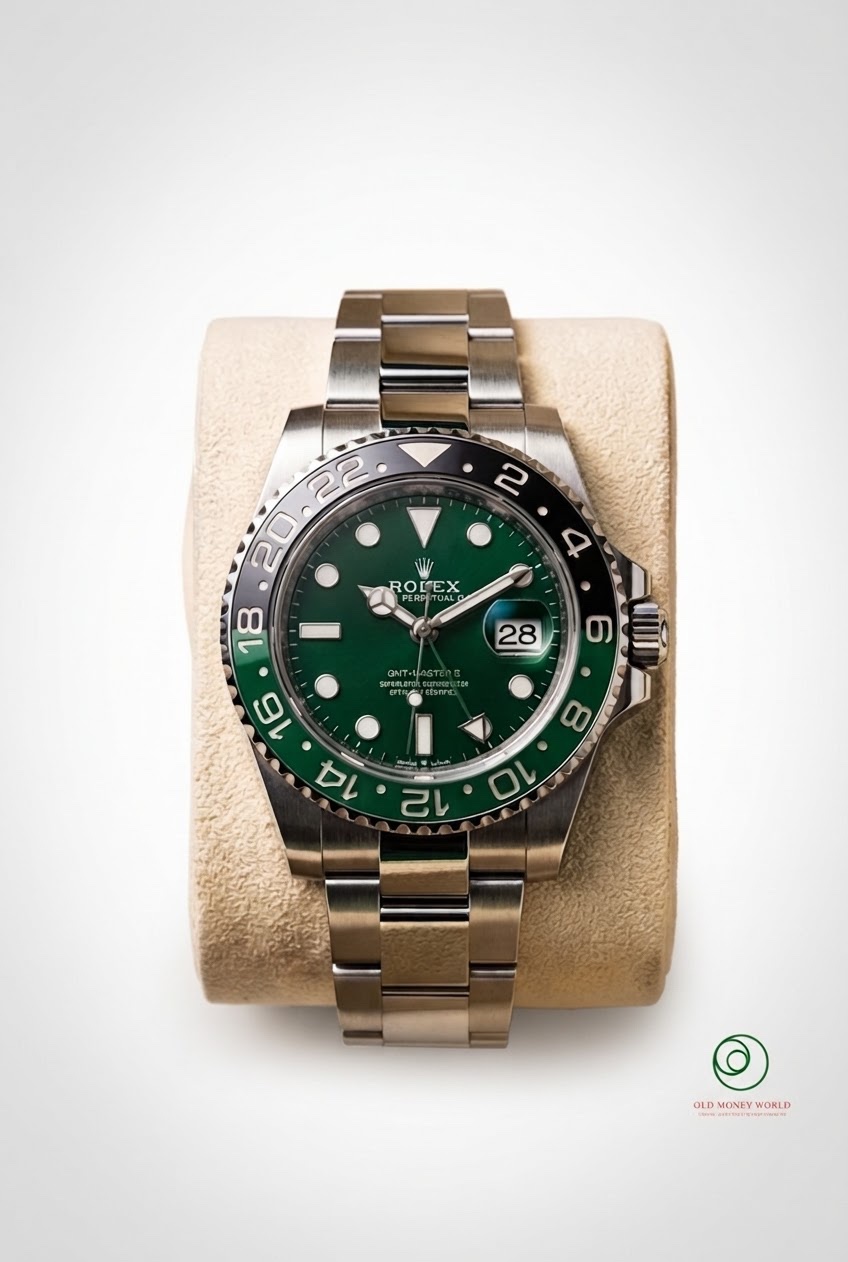 Montre homme silver green