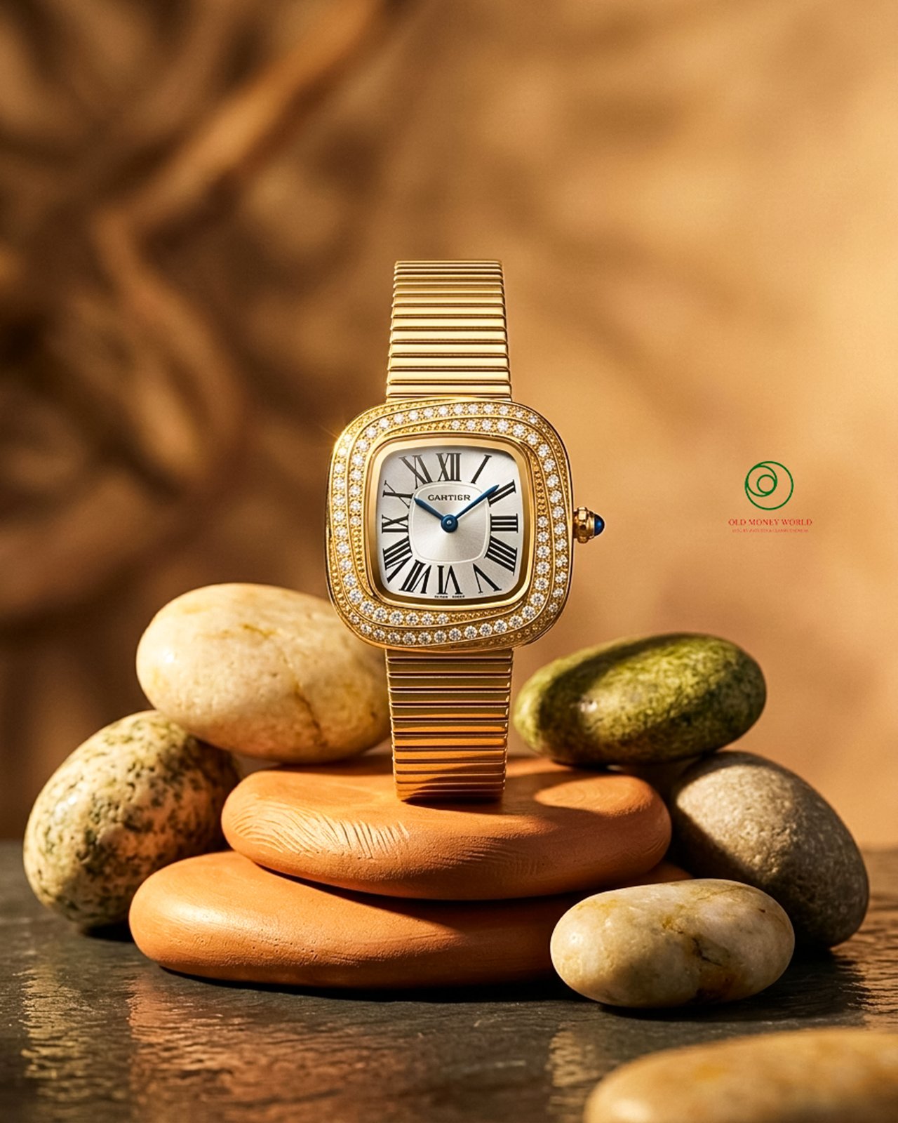 Montre femme doré