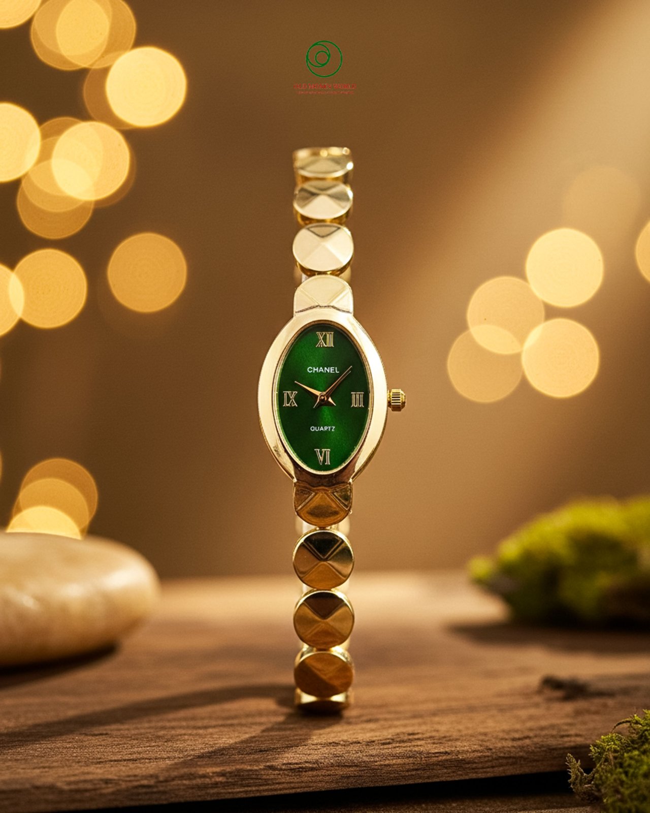 Montre femme doré