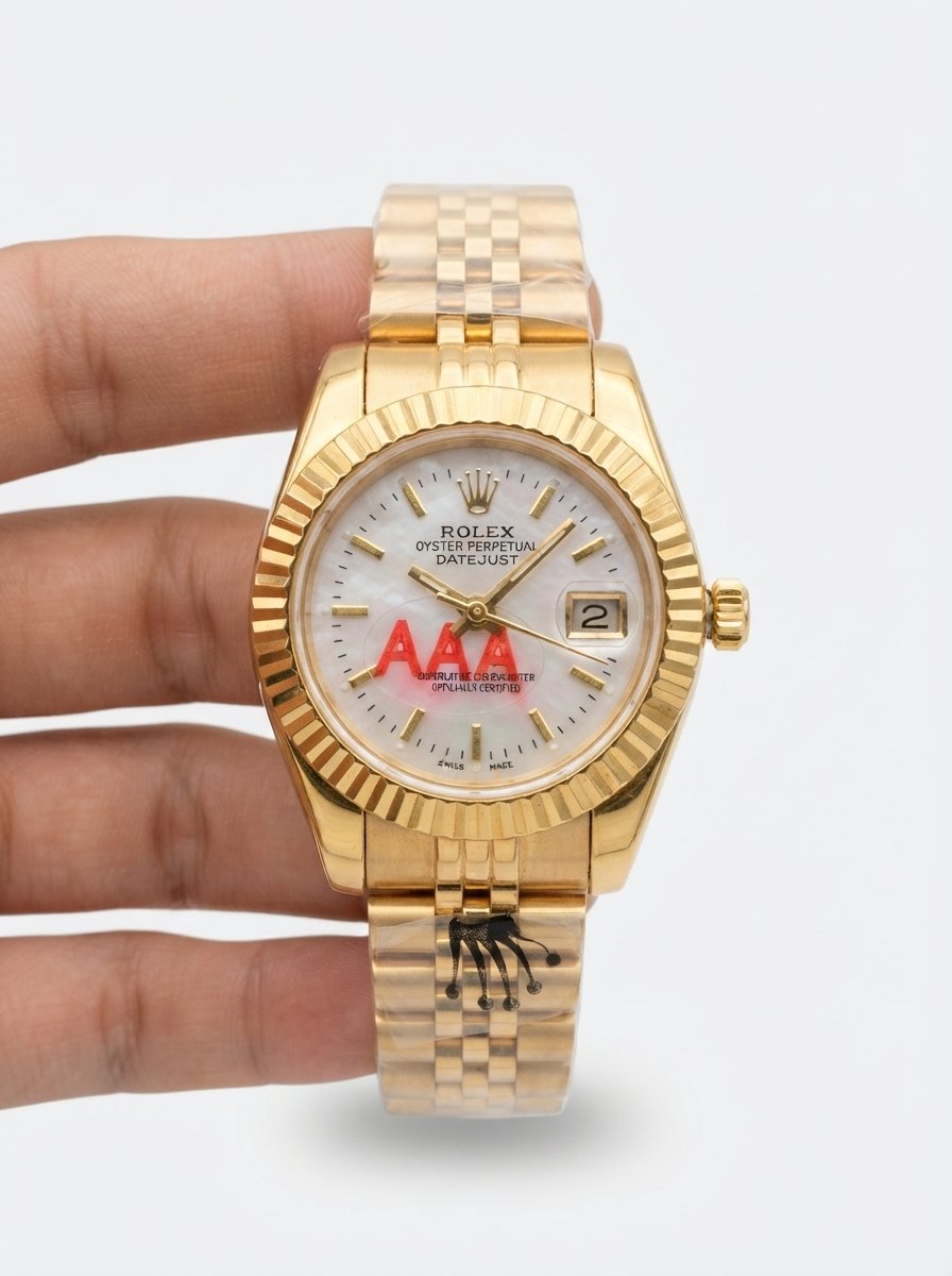Montre femme doré