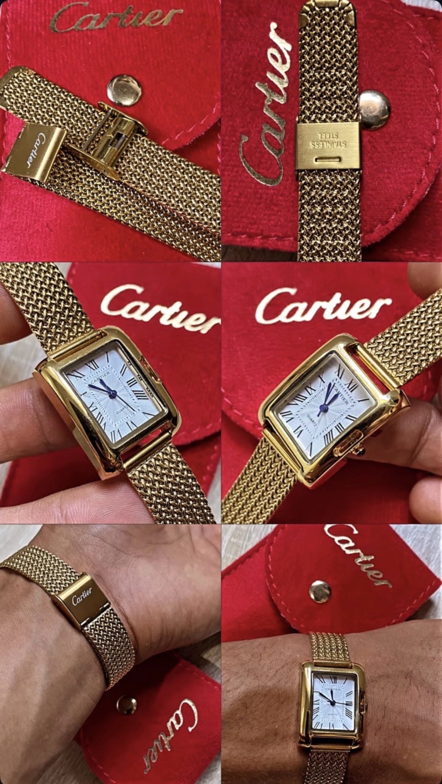 Montre femme doré💛