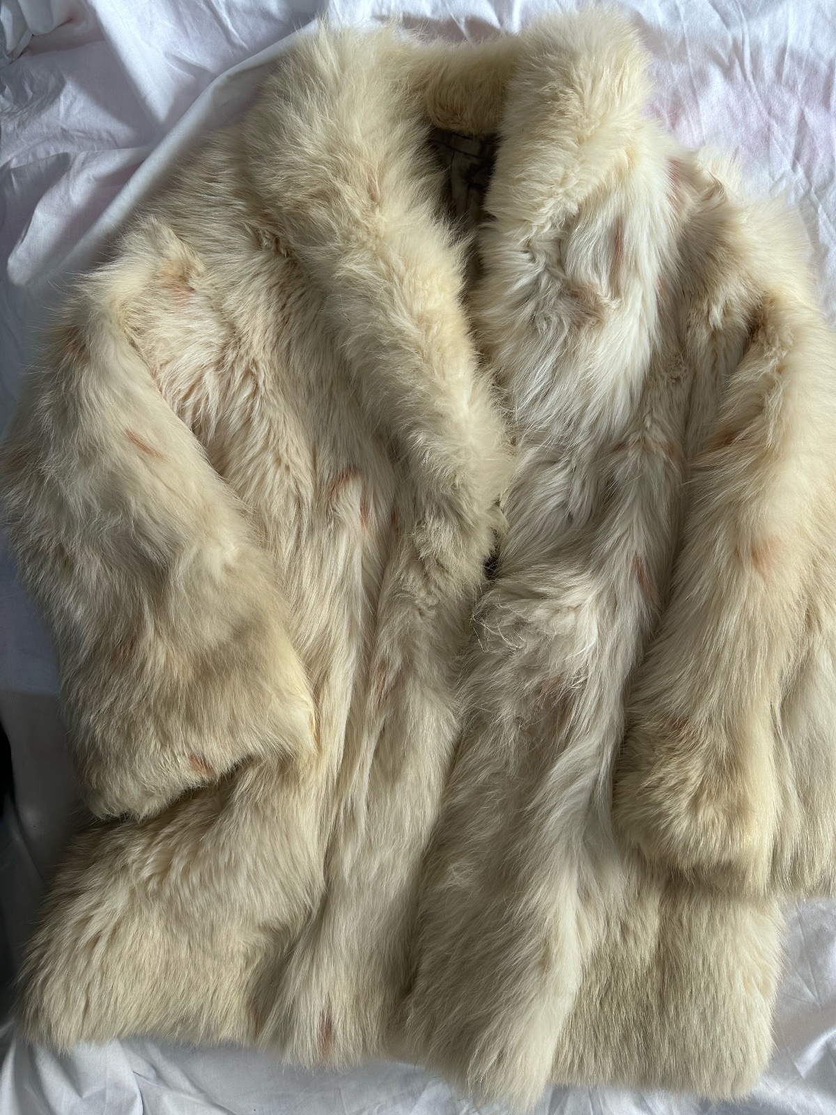 Manteau vrai fourrure de la marque italienne Pellicceria Falciola 