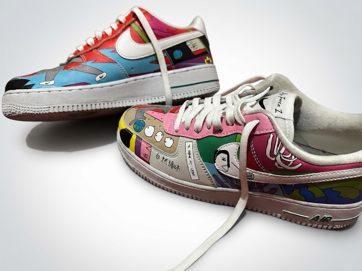 Nike × Ruohan Wang baskets Air Force 1