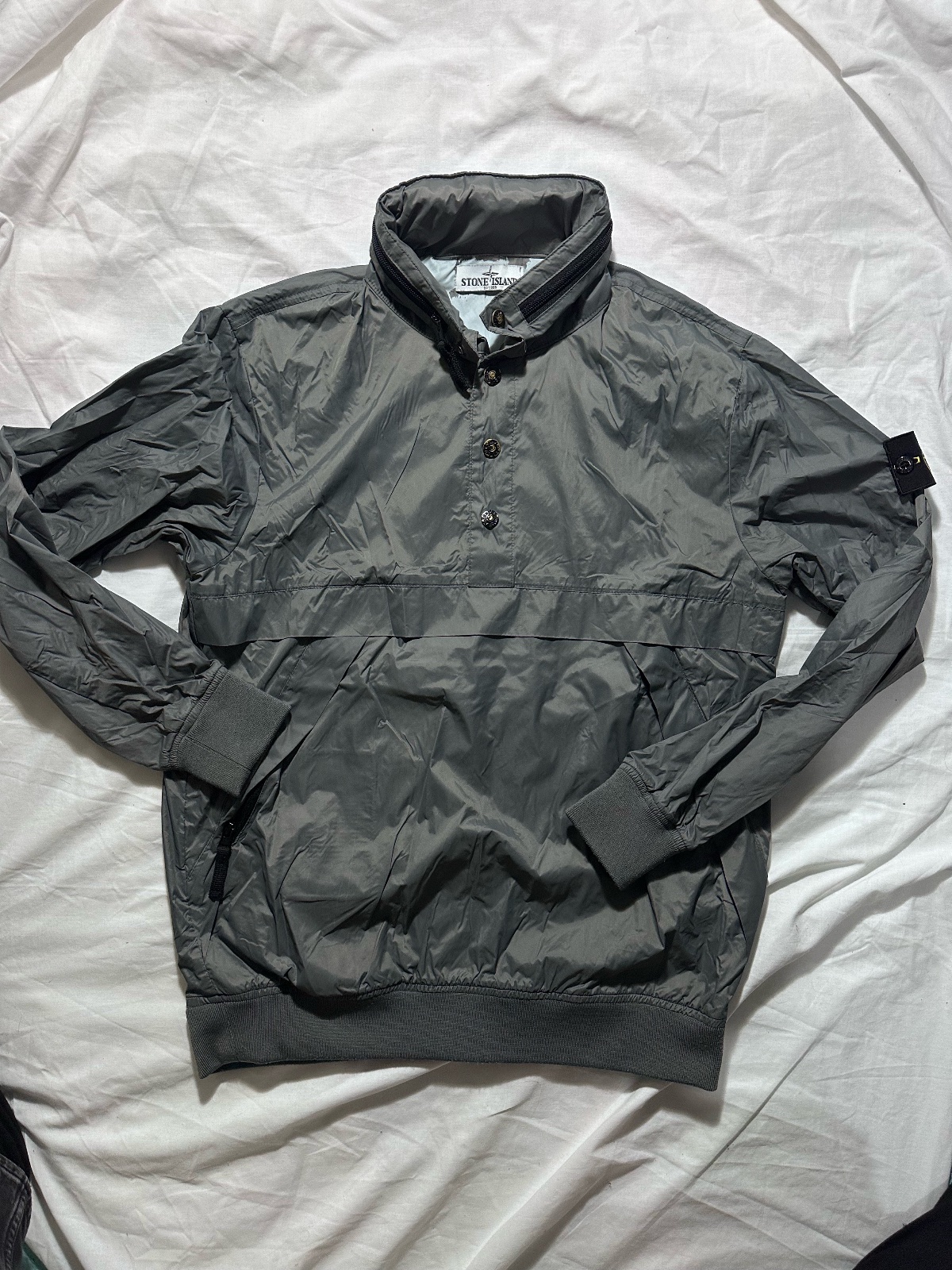 Veste vintage capuche impermiable Stone island