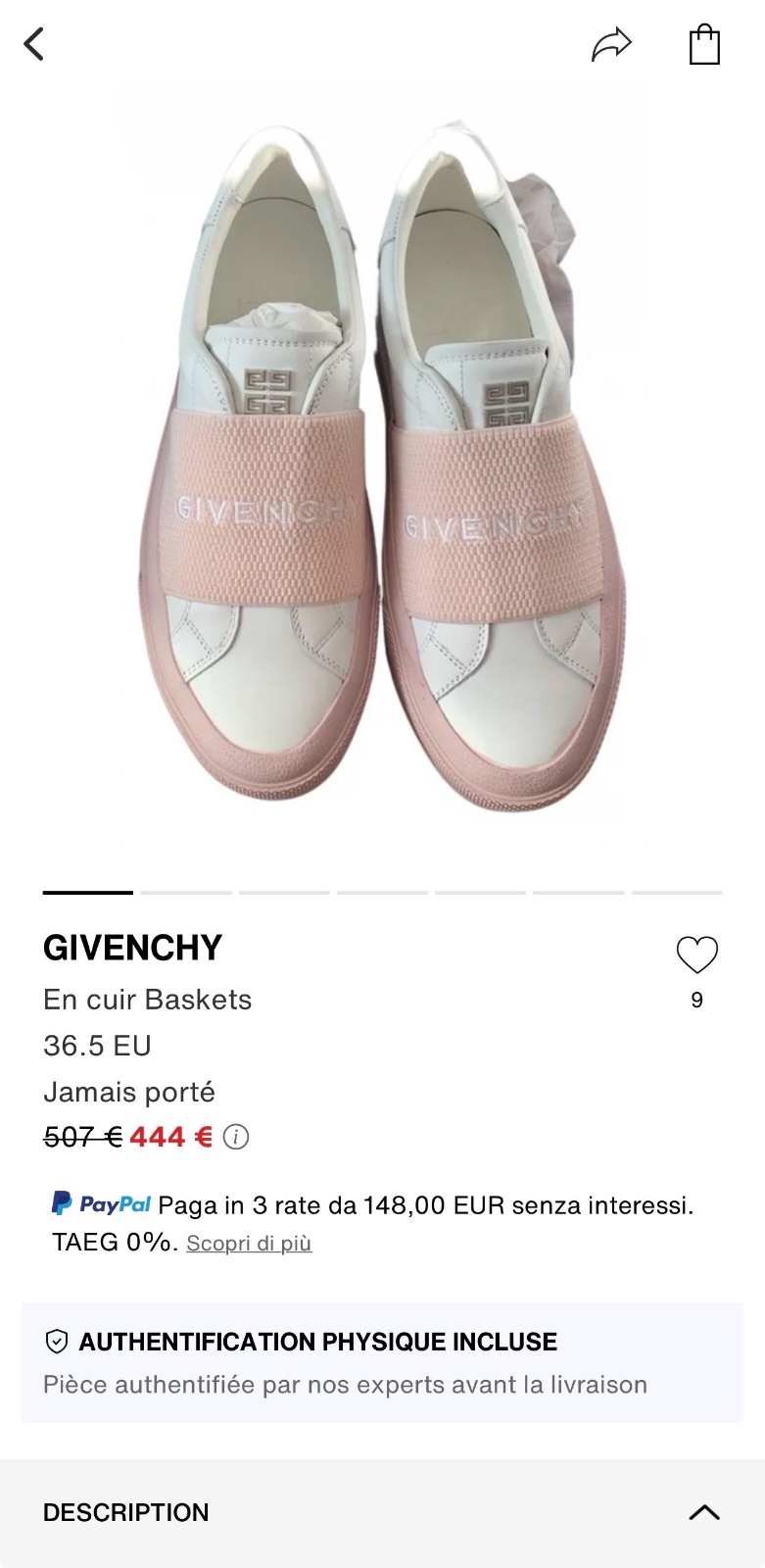 Basket Givenchy femme