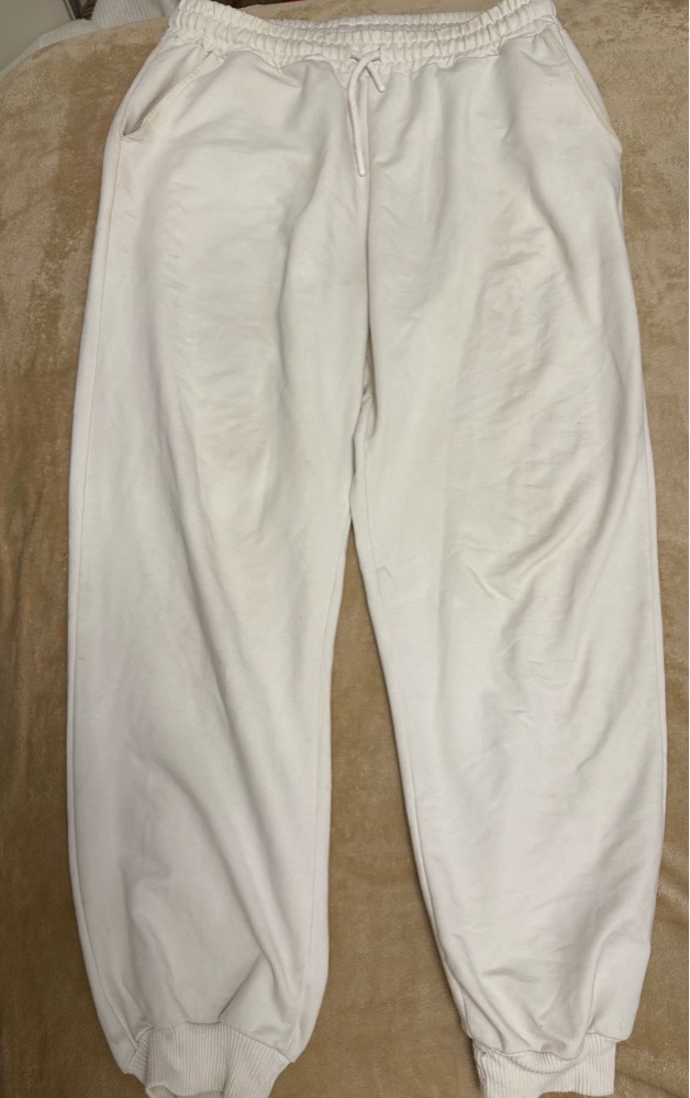 Sport pant blanc taille M