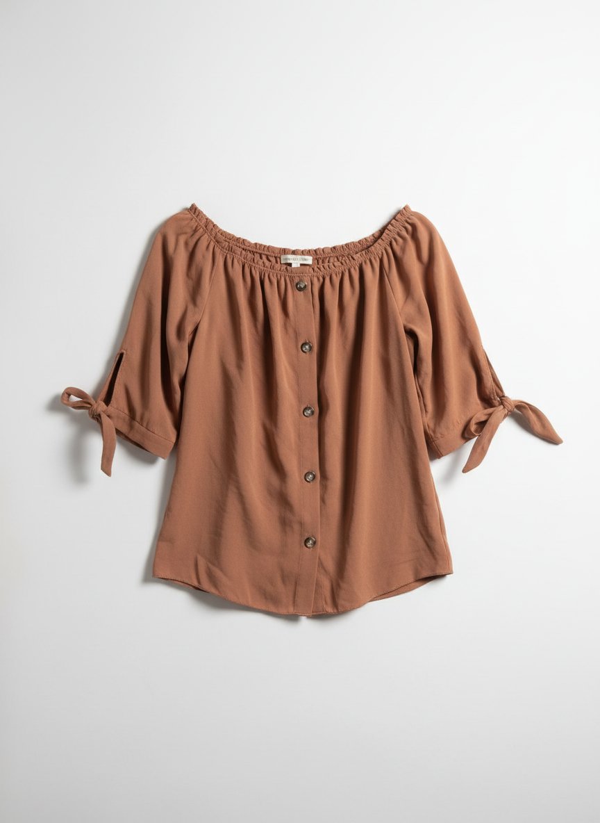 Chemise marron