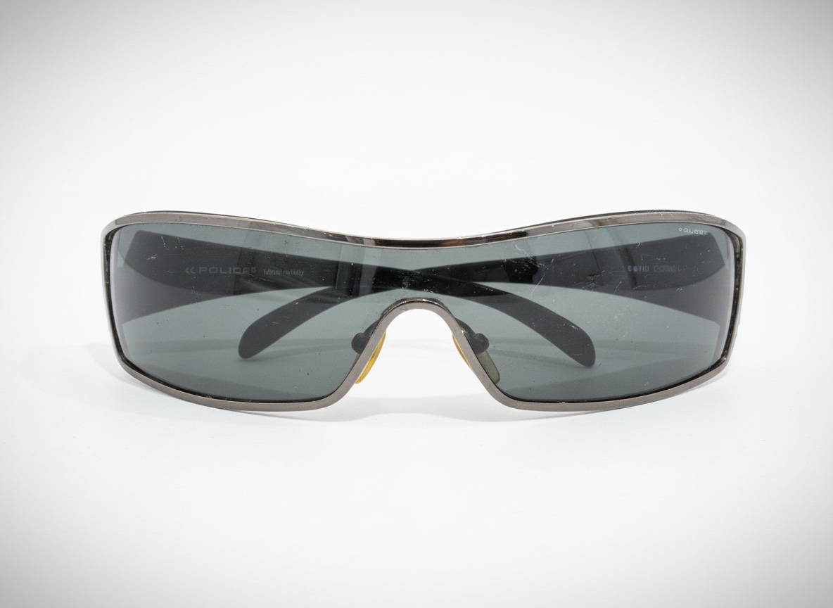Lunettes noirs police pour homme 
