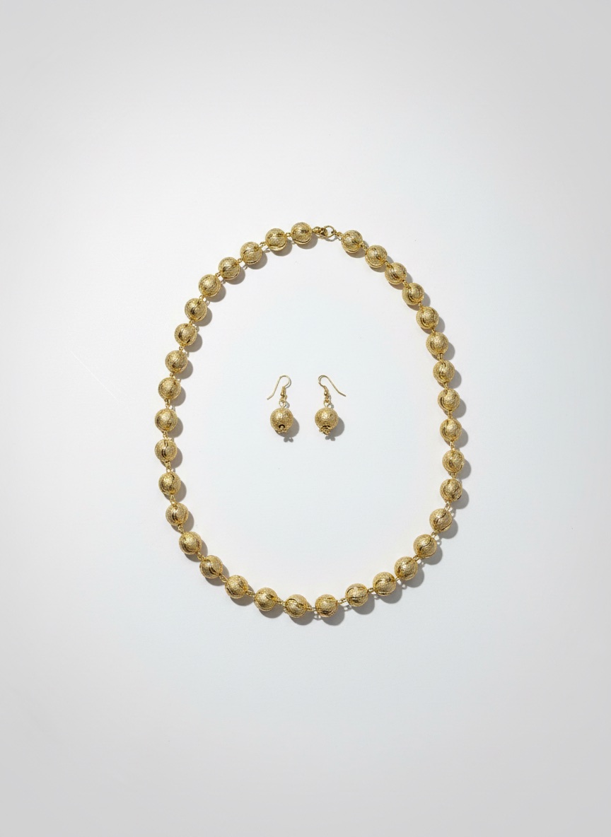 Collier avec ces boucles 