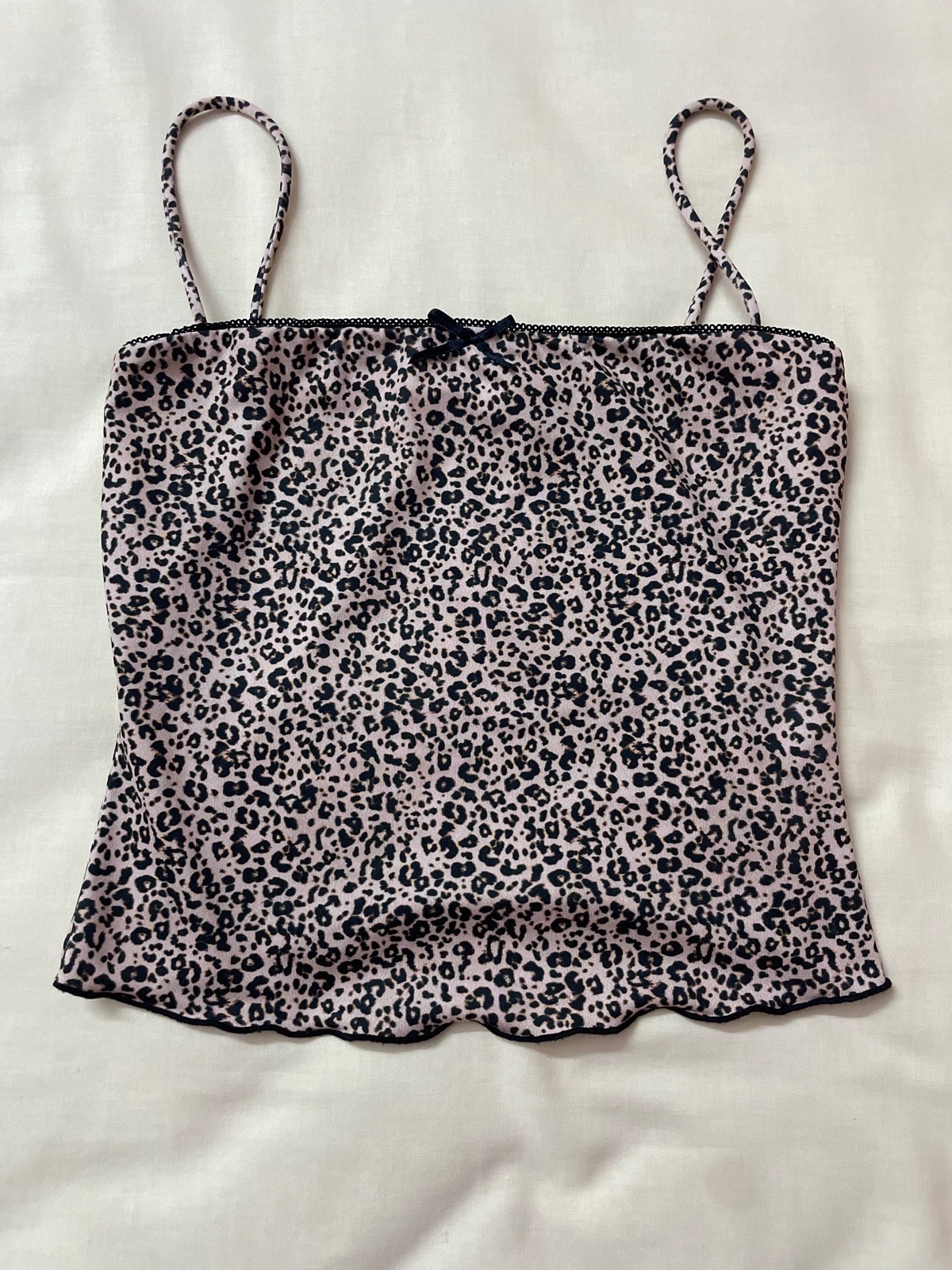 Top leopard bershka 