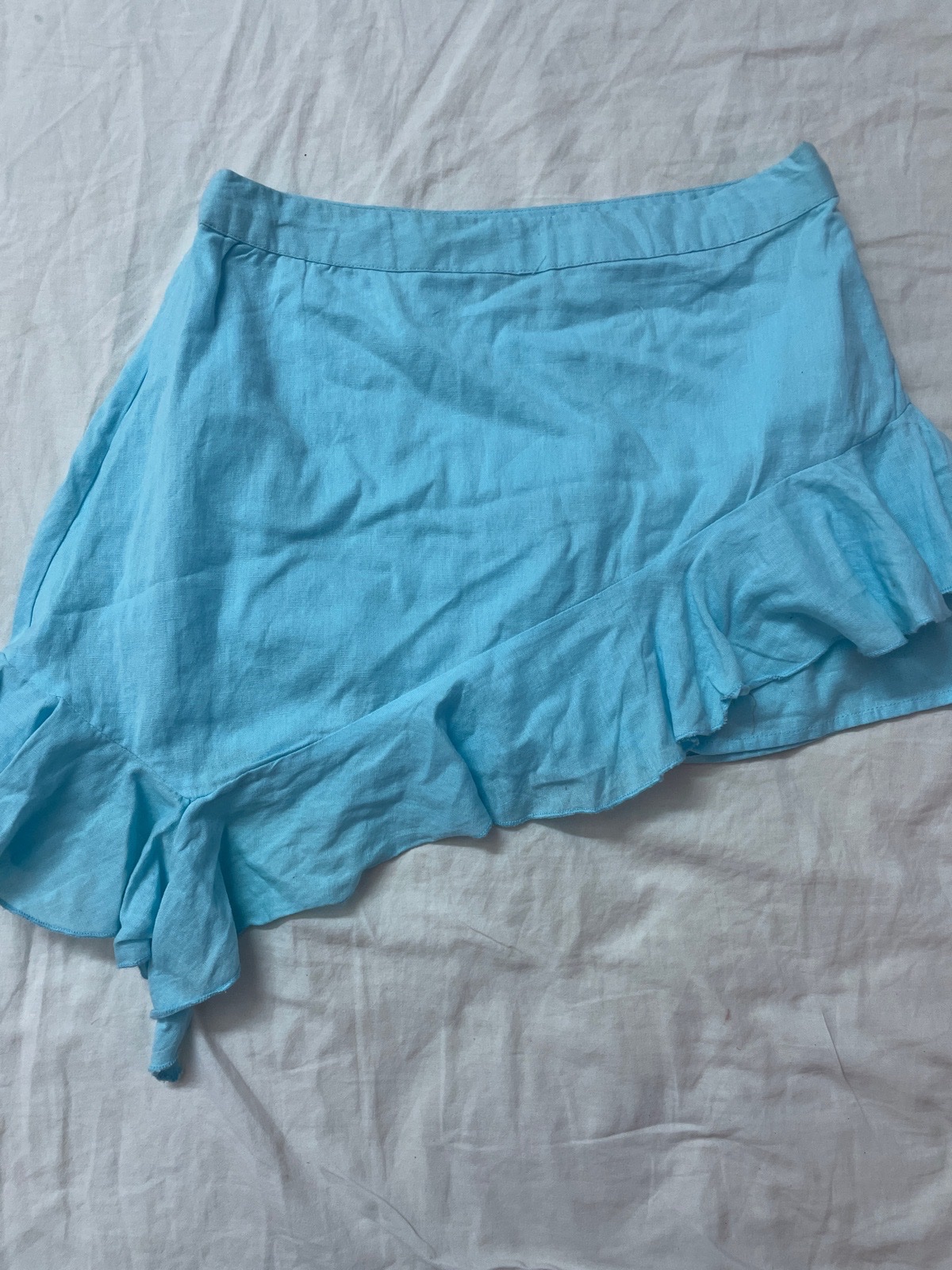 Jupe bleu ciel 