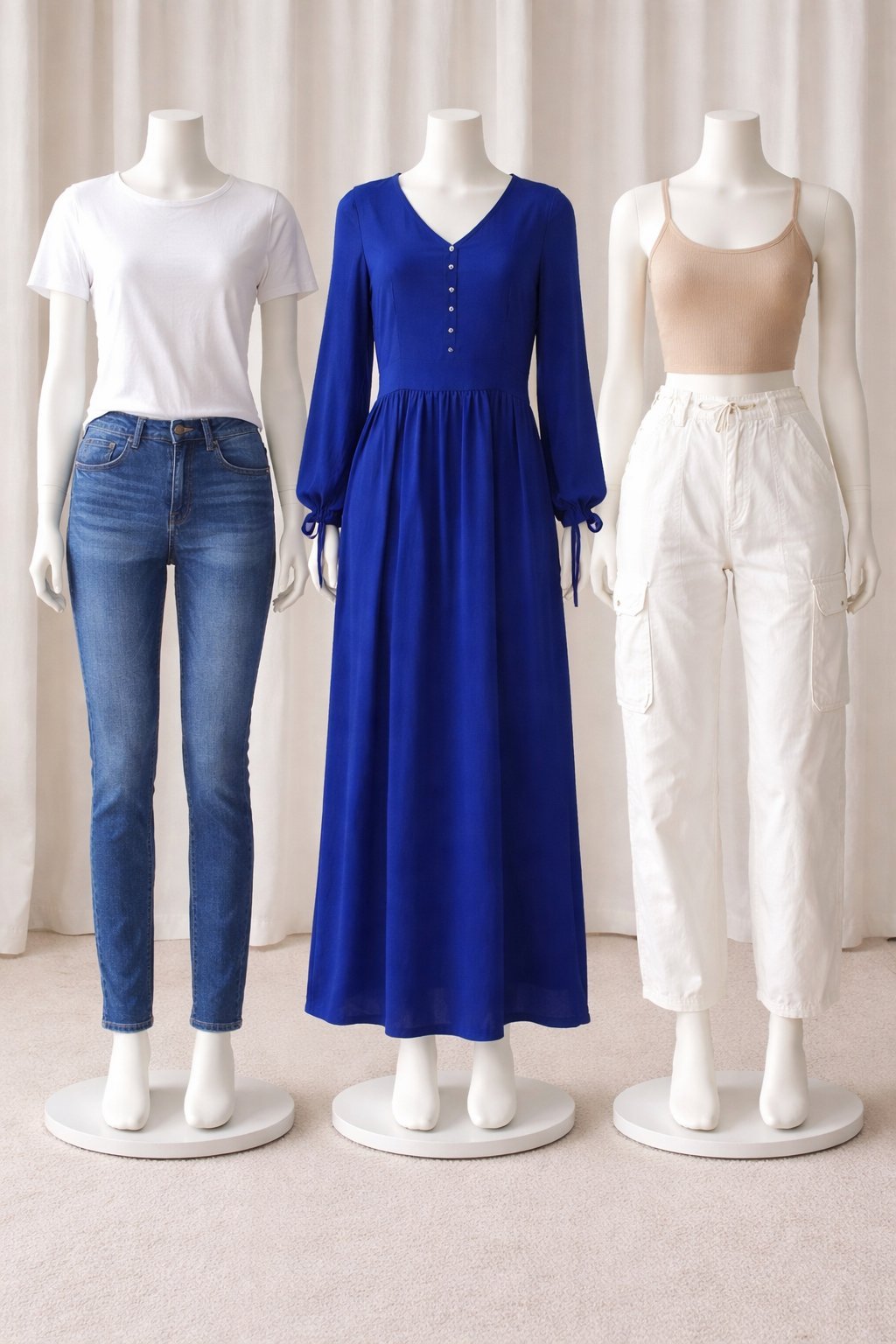Robe bleu roi