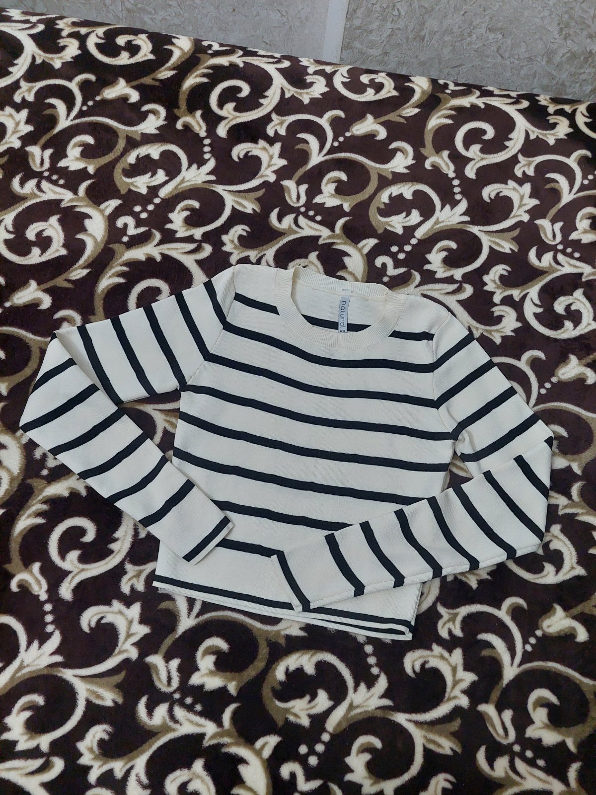 Pull rayé femme 