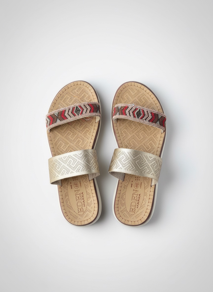 Mules style artisanal (etat neuf) 
