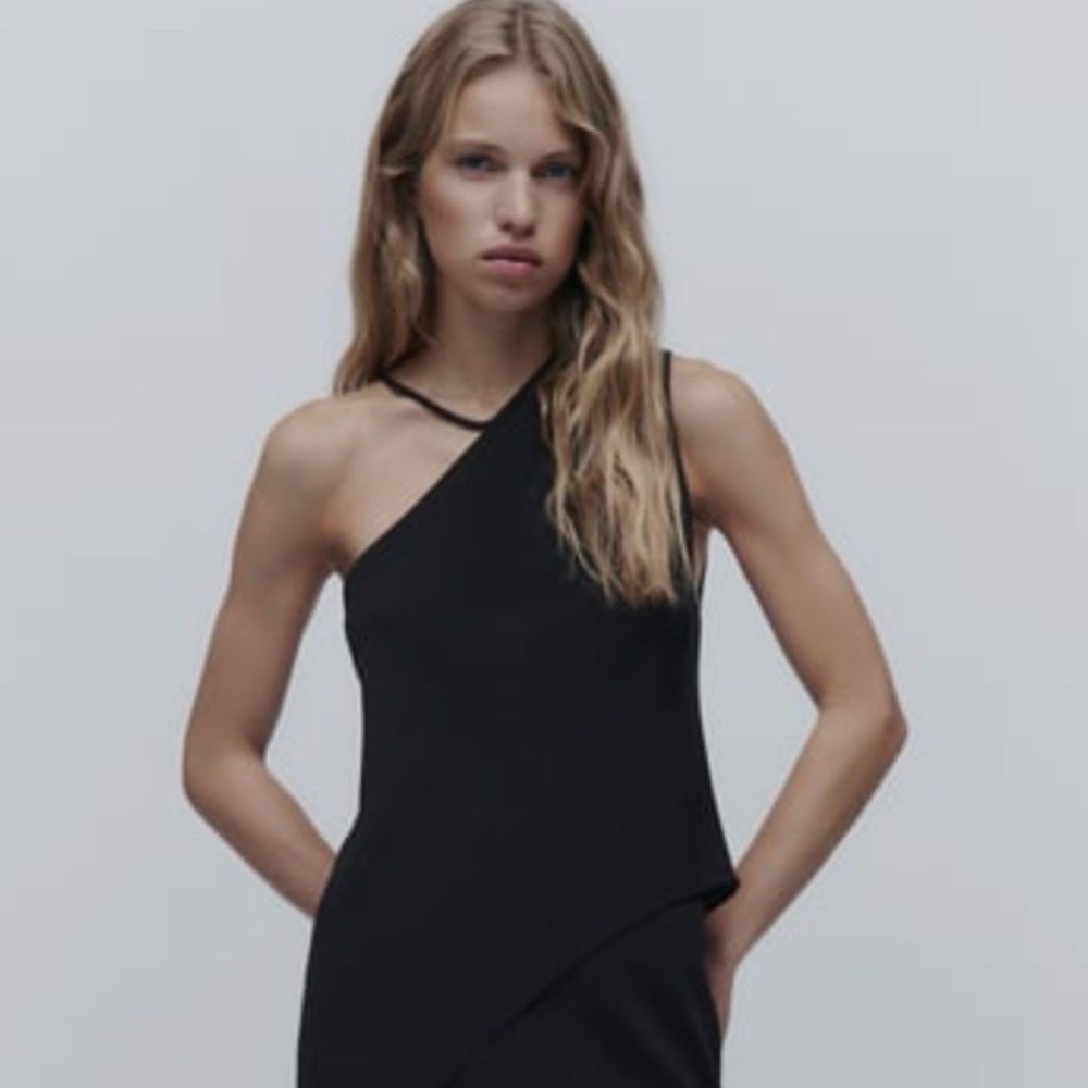 Top asymetrique Zara