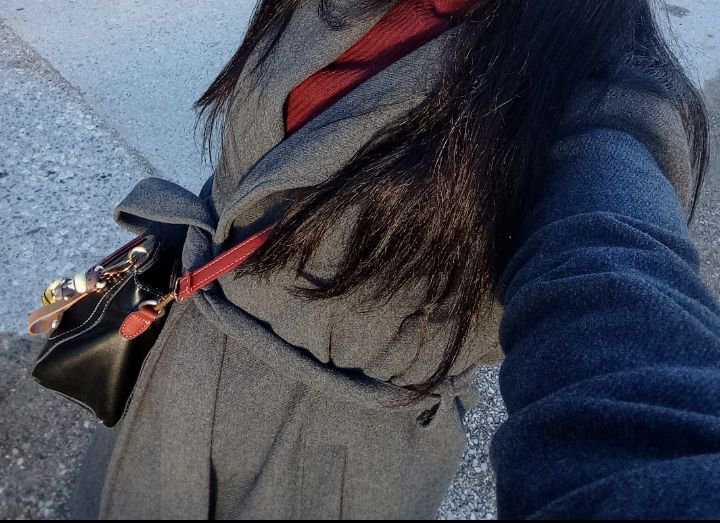 Manteau gris 