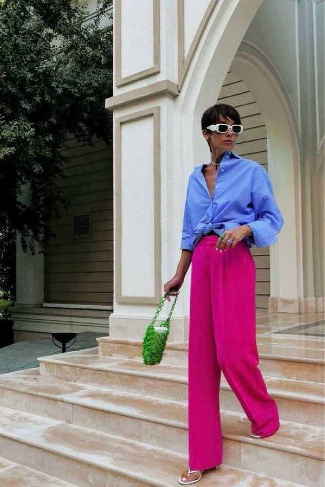Pantalon rose fushia Gardinia 💗