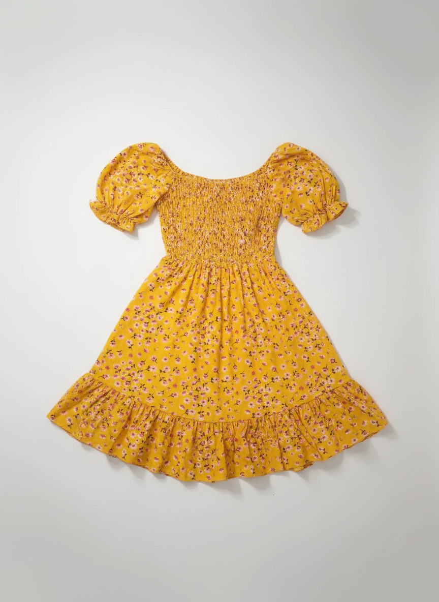 Robe jaune 