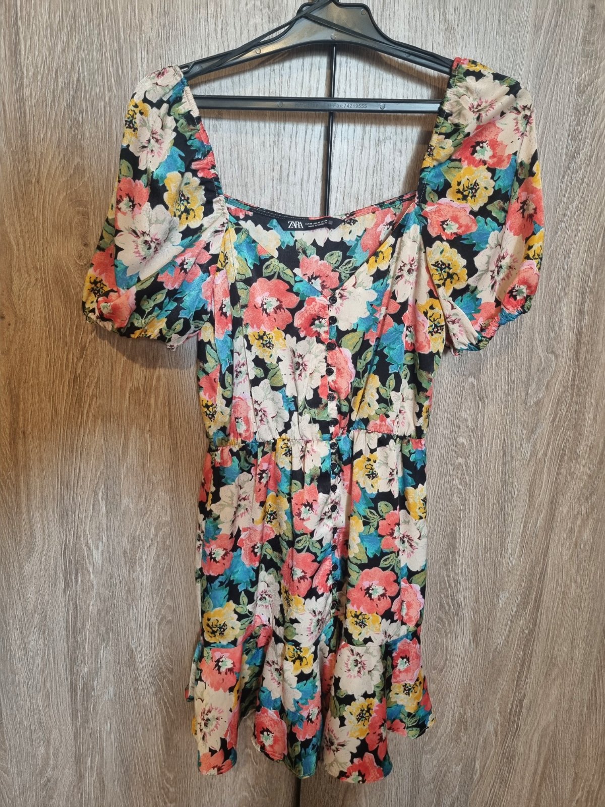 Robe zara fleurie