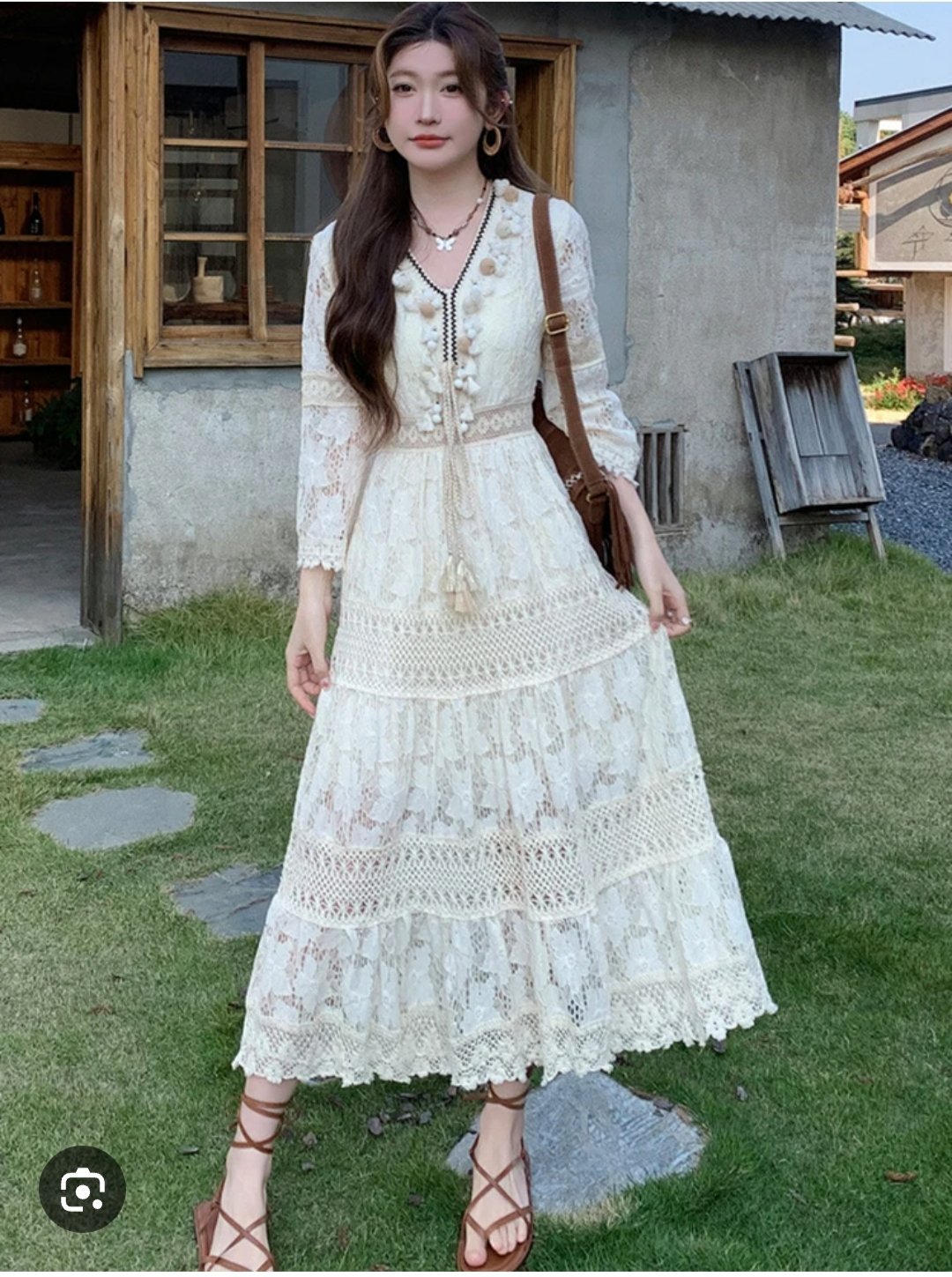 Robe dentelle 