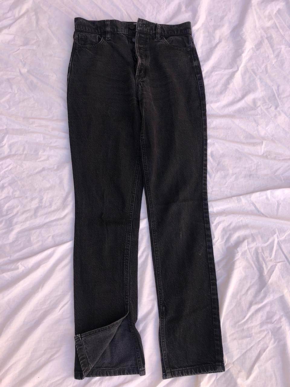 Pantalon djean gris foncé 