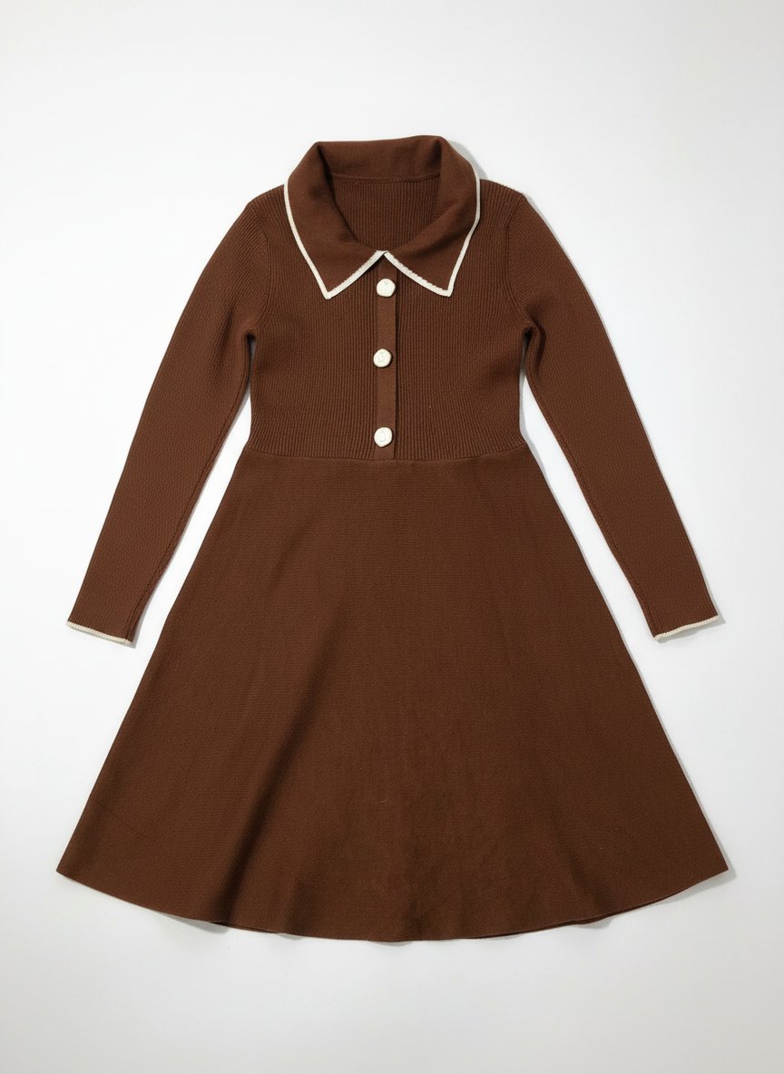 Robe marron 