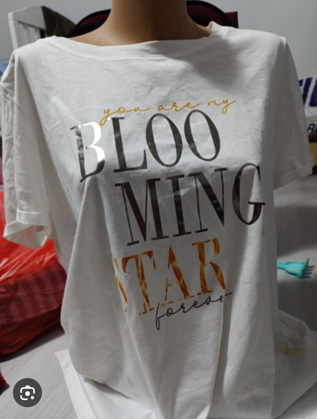 T-shirt blanc 100% coton 