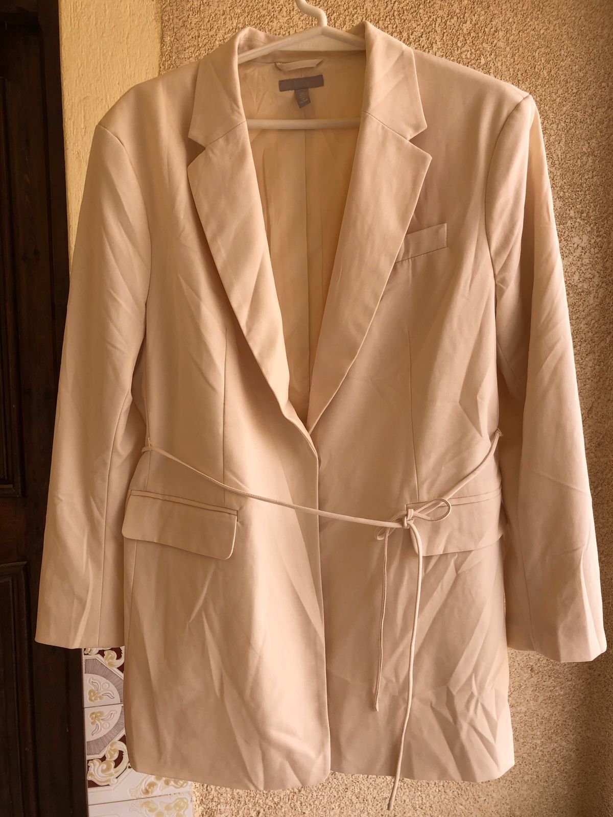 Veste blazer h&m couleur crème 🥰