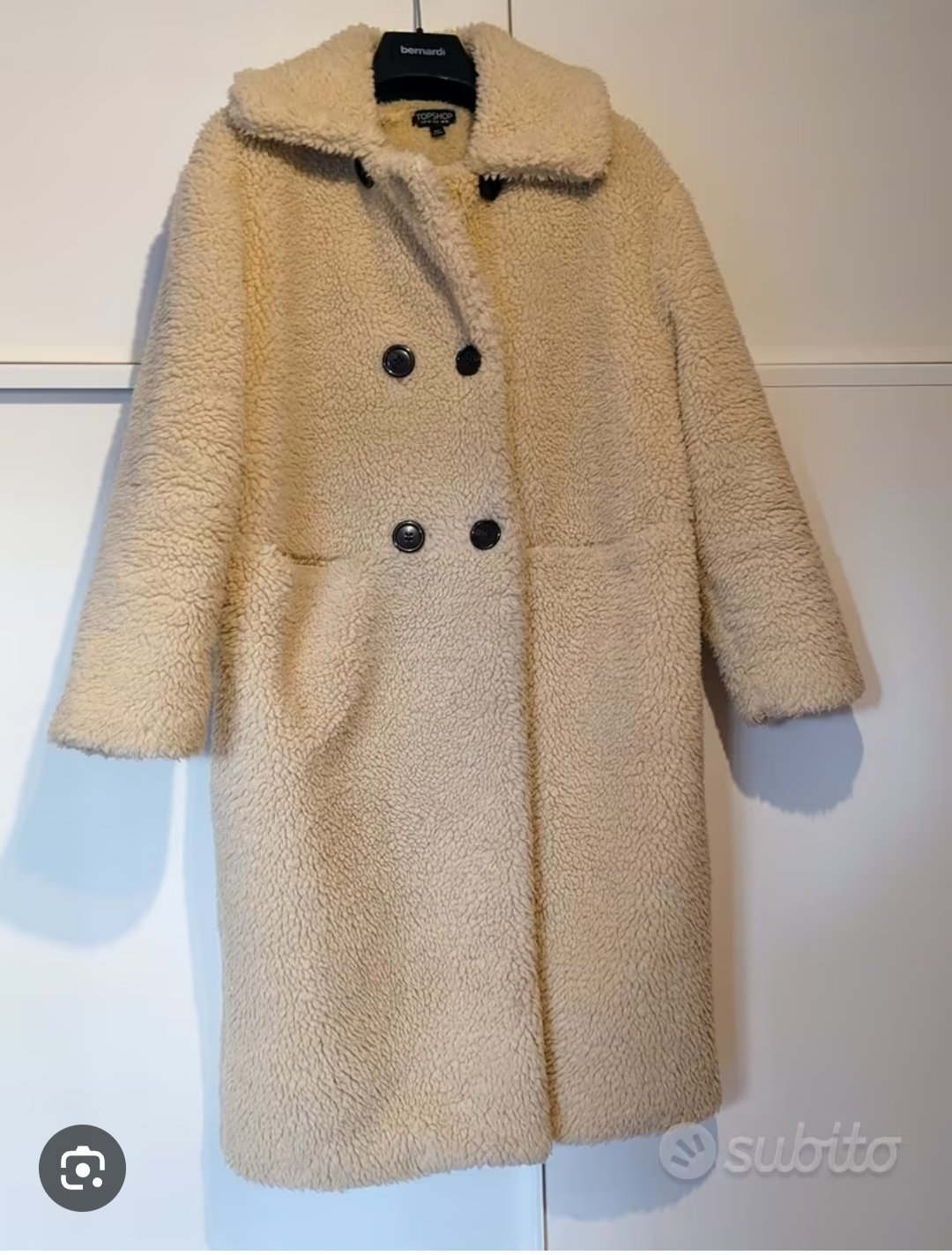 Manteau Blanc cassé 