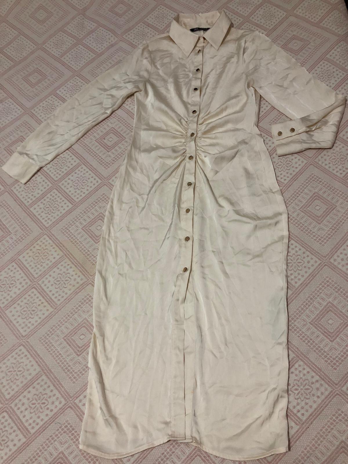 Robe zara satiné 