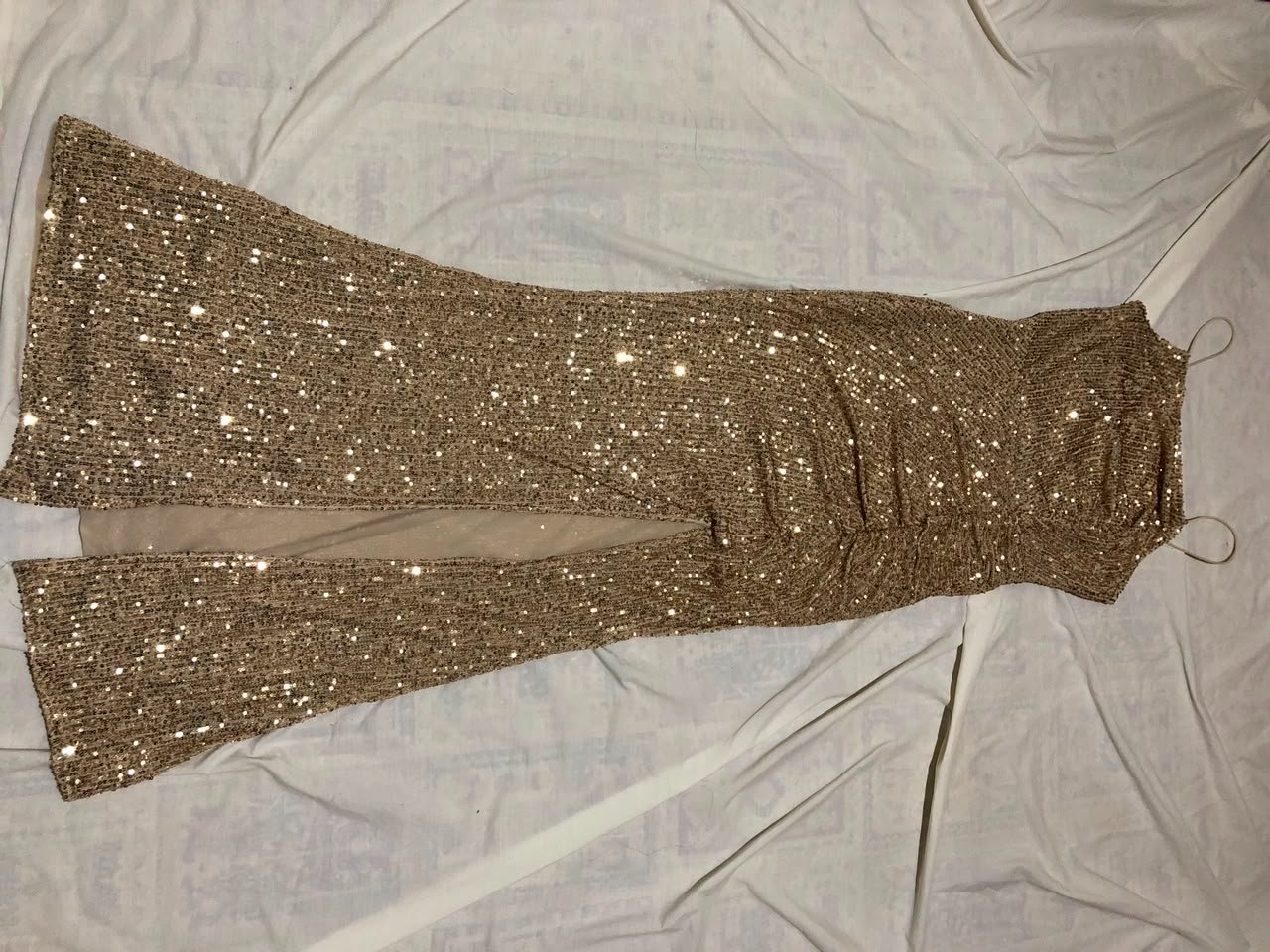Robe soirée pailleté 